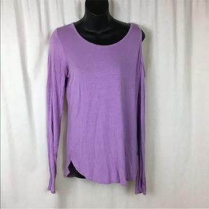 Pure Barre Womens Medium Shirt Lavender